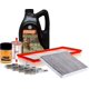 thumbnail image 1 of Kit De Afinación Con Aceite 10W30 Sintético, Bujías Platino, Filtro De Aire, Filtro Para Aceite Sintético, Filtro De Combustible Y Filtro De Cabina 9 Piezas Para Beetle L4 2.0L DE 1998 A 2001, 1 of 1
