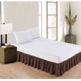 thumbnail image 2 of Super Soft Solid Brushed Microfiber 14" Gathered Bed Skirt/ Dust Ruffle, 2 of 6