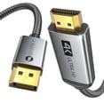 thumbnail image 1 of Cable Warrky 4K DisplayPort a HDMI, 1 m, trenzado de nailon, 1 of 8