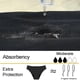 thumbnail image 4 of Menstrual Swimsuit Women 4 Layer Period Swimwear Leak Proof Beach Menstrual Bikini Menstrual Panties Teen Absorbent Swim Bottom-rx, 4 of 5