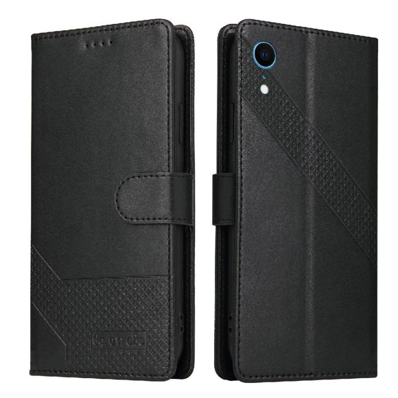 Flip Case for iphone Xr Premium Leather Kickstand Three Card Slots