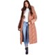 thumbnail image 4 of Abrigo Steve Madden con forro polar, resistente al agua, tamaño maxi bronceado S, 4 of 7