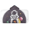 thumbnail image 5 of Yayeee Kids Hooded Towels Toddler Soft Absorbent Beach Bathing Wrap 50" x 23.5", Colorful Astronaut Planet, 5 of 5