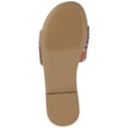 thumbnail image 5 of Journee Women's Maria Slip on Metallic Beaded Flat Slide, 5 of 8
