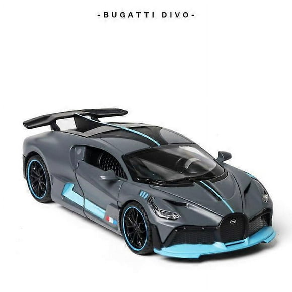 1/32 Alloy Diecasts Metal Toy Car Model Bugatti Divo Toy Vehicles Miniature Car Model With Light Toys For Boys Kids Christmas Gi