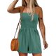 thumbnail image 2 of Romper AUDIO para verano, casual, sin tirantes, para mujer, color verde claro, talla M, 2 of 6