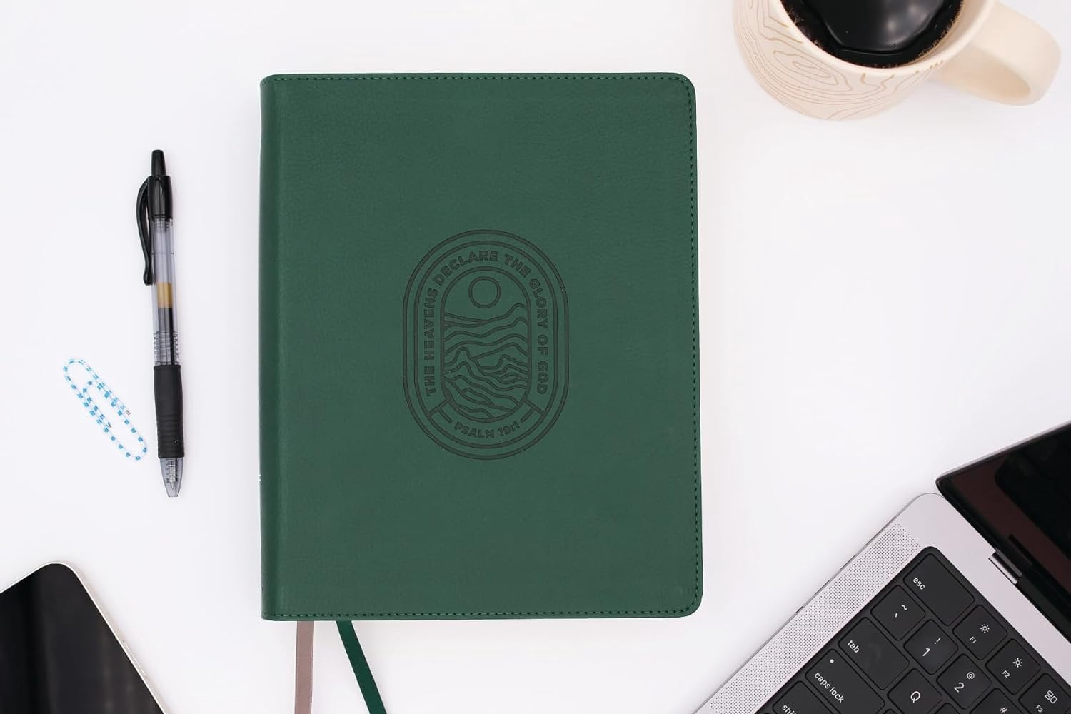 NIV Journal the Word Bible Niv, Journal the Word Bible (Perfect for Note-Taking), Leathersoft, Green, Red Letter, Comfort Print: Reflect, Take Note, (Hardcover)