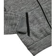 thumbnail image 5 of Pro Athlete Boys Tracksuit Set - 2 Piece Soft Fleece Zip Up Hoodie and Jogger Sweatpants For Boys, 5 of 7