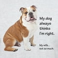 thumbnail image 3 of CafePress - Bulldog V Wife T Shirt - Men's Classic Graphic T-Shirt, 3 of 4