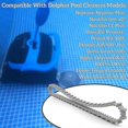 thumbnail image 3 of 2 Pack Pool Cleaner Tire Track 9985006- For Dolphin Deluxe 4 5 Pool Cleaner, 3 of 5