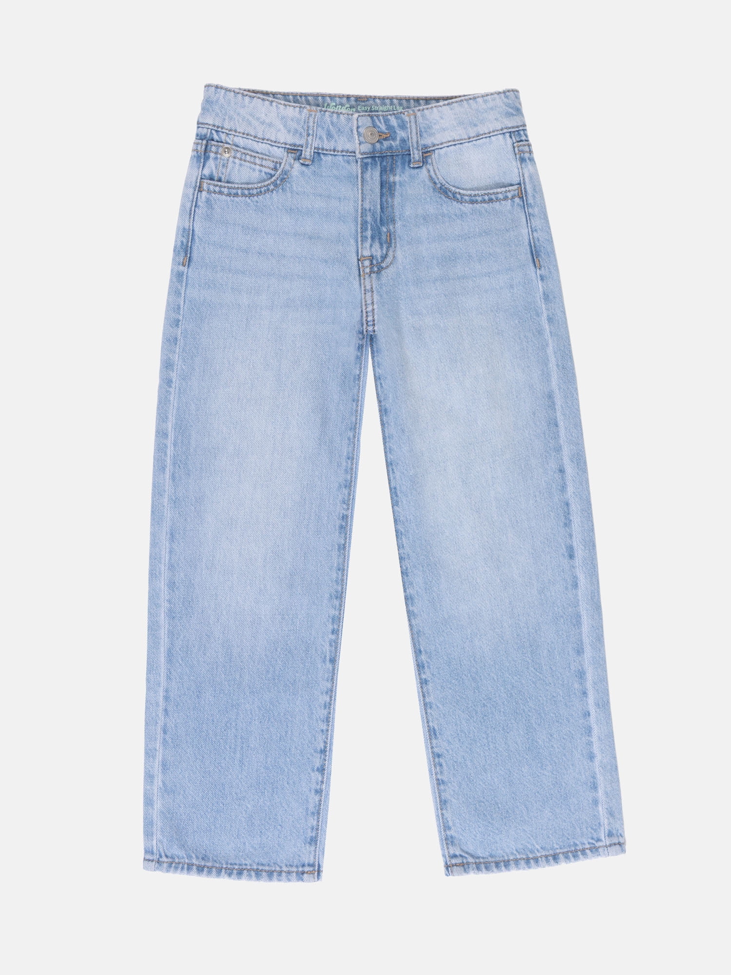 Wonder Nation Girls Straight Leg Jeans, Sizes 5-18
