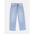 thumbnail image 6 of Wonder Nation Girls Straight Leg Jeans, Sizes 5-18, 6 of 9