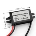 thumbnail image 2 of Seitruly Módulo regulador reductor de 12V a 5V 3A para coche y barco, protección de bajo voltaje, conector Micro USB, adaptador de voltaje, convertidor Electrónica miscelánea, 2 of 6