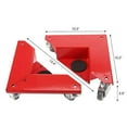 thumbnail image 3 of Amarite Desk and Cabinet Corner Mover Dolly, with 1320lbs Capacity(Set of 4), 3 of 7