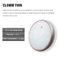 thumbnail image 5 of Suodoka Smart Thermostat Programmable LED Display Recessed Round Digital Thermostat AC95-240V Water Heating System White 3.9 inches / 10 cm, 5 of 9