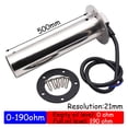thumbnail image 2 of 0~190 Ohm 52MM Car Boat Sewage Level Gauge Car Boat RV Holding Tank Level Meter Red Fit Sewage Level Sensor 150 200 250 600mm ,Easy to Install, 2 of 6