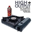 GAS ONE 10,000 BTU Portable Butane Gas Stove, CSA Listed, Single Burner