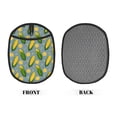 thumbnail image 2 of Pofeuu Corn On The Leaves Print Silicone Pot Mat Mitten With Hanging Loop Heat Resistant Oven Mitts Non-Slip Bbq Baking Smoking Potholders, 2 of 7