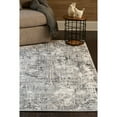 thumbnail image 5 of Westfield Home  Evanance Genera Area Rug Charcoal 9'10" x 13'2" 10' x 14' Living Room, Bedroom, Dining Room Ivory, Black Rectangle, 5 of 5
