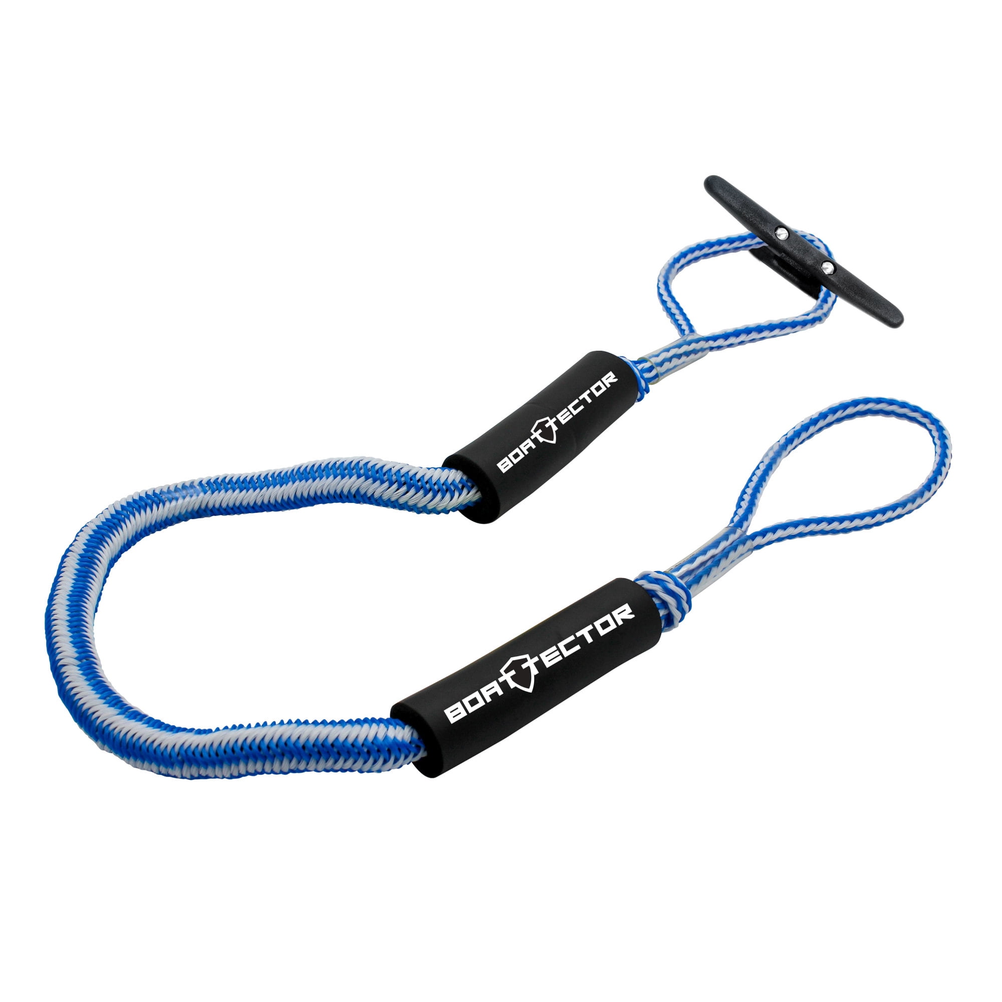 Extreme Max 3006.3059 BoatTector Bungee Dock Line Value 2-Pack - 7', Blue/White