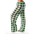 thumbnail image 2 of HKYNLAG Women's Buffalo Plaid Pajama Pants Drawstring Lounge Sleep Pants Cute Soft Christmas PJ Bottoms Green 3XL, 2 of 8