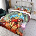 thumbnail image 3 of Los Increíbles Conjunto de sábanas temático, trío de piezas, cómodo y amigable con la piel, diseño único, regalo de decoración para el hogar para familiares, amigos y fans,173cm *218cm, 3 of 6