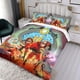 thumbnail image 3 of Los Increíbles Conjunto de sábanas temático, trío de piezas, cómodo y amigable con la piel, diseño único, regalo de decoración para el hogar para familiares, amigos y fans, 90 cm * 190 cm, 3 of 6