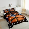 thumbnail image 3 of Castle Fairy Boys Girls Basketball Print Full Size Comforter Sets 3-Piece,Sport Theme Bedding Comforter Set,Ball Gamer Lightweight Bedding Sets,Ultra Soft Home Decor,Reversible, 3 of 8