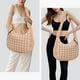 thumbnail image 2 of Bolso de mano GASSDA Puffer de nailon acolchado para mujer (caqui), 2 of 7