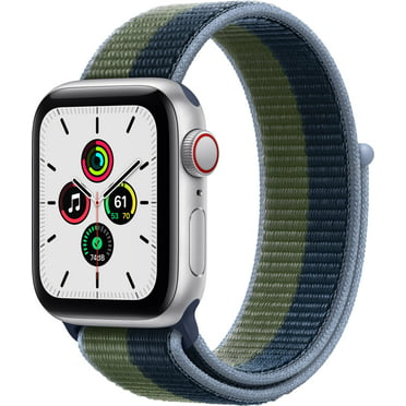 Refurbished Apple MYYH2LL/A Watch Nike SE (GPS) 44mm Silver 