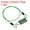 Green 0.5m, variant on Unique Bargains Digit Combination Lock with Security Cable Green 0.5m