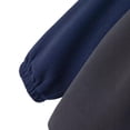thumbnail image 4 of BXINGOHAI Men's casual Crewneck Sweatshirt Thick Loose fit Soft Basic Pullover Sweatshirt Today Army Green,L, 4 of 4