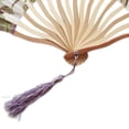thumbnail image 6 of Japanese Printing Foldable Hand Fans For Women Bamboo Handheld Folding Fan With Tassels For Wall Decoration Gifts Wedding Photography, 6 of 8