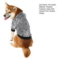 thumbnail image 4 of CSChome Pet Hoodie Pet Hoodie - Autumn Winter Cute Soft Colorful Print, Short Sleeves, Two-legged Medium Large Dog Sweatshirt, 4 of 6