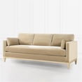 thumbnail image 2 of Pemberly Row 84" Modern Farmhouse Sofa Fawn Brown Performance Velvet, 2 of 4