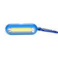 thumbnail image 3 of 1xPortable COB LED Flashlight Carabiner Keychain Camping Light Hiking Torch Gift, 3 of 8
