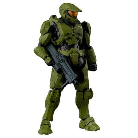 Halo Infinite Master Chief Action Figure, 1/12 Scale Poseable Collectible Model with Weapons, Anime Gaming Gift for Fans