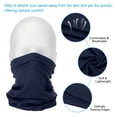 thumbnail image 4 of Uxcell Neck Gaiter, 4 Pack Breathable Face Cover Scarf for Cycling, Beige, Navy Blue, Army Green, Dark Gray, 4 of 6