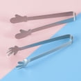 thumbnail image 2 of Injueey Pinzas para cocinar ensaladas, fiesta, Clip de acero para servir bistec helado, abrazaderas múltiples, utensilios de cocina para Type3 NO3, 2 of 6