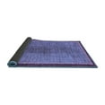 thumbnail image 2 of Ahgly Company Indoor Rectangle Abstract Blue Modern Area Rugs, 3' x 5', 2 of 4