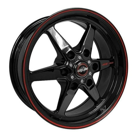 Race Star 93-770647B 93 Truck Star 17x7 6x5.00BC 4.00BS Gloss Black Wheel
