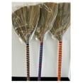 thumbnail image 2 of (2 Packs) Vietnamese Straw Brooms - 40" Indoor Brooms with Natural Bristles for Sweeping, Cleaning, and Home Decor, 2 of 3