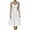 White, variant on LEEy-world Dresses For Women Women Sleeveless V Neck Split Evening Long Dress Pink,XXL