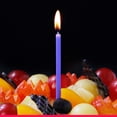 thumbnail image 5 of Velas para Pastel de Cumpleaños ANGGREK 30 uds velas Largas y Finas de Colores, 5 of 5