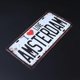thumbnail image 2 of Simple Truth Vintage Decorative Signs Tin Metal Iron Car Sign Painting for Wall Home Bar Coffee Shop (I LOVE AMSTERDAM), 2 of 4
