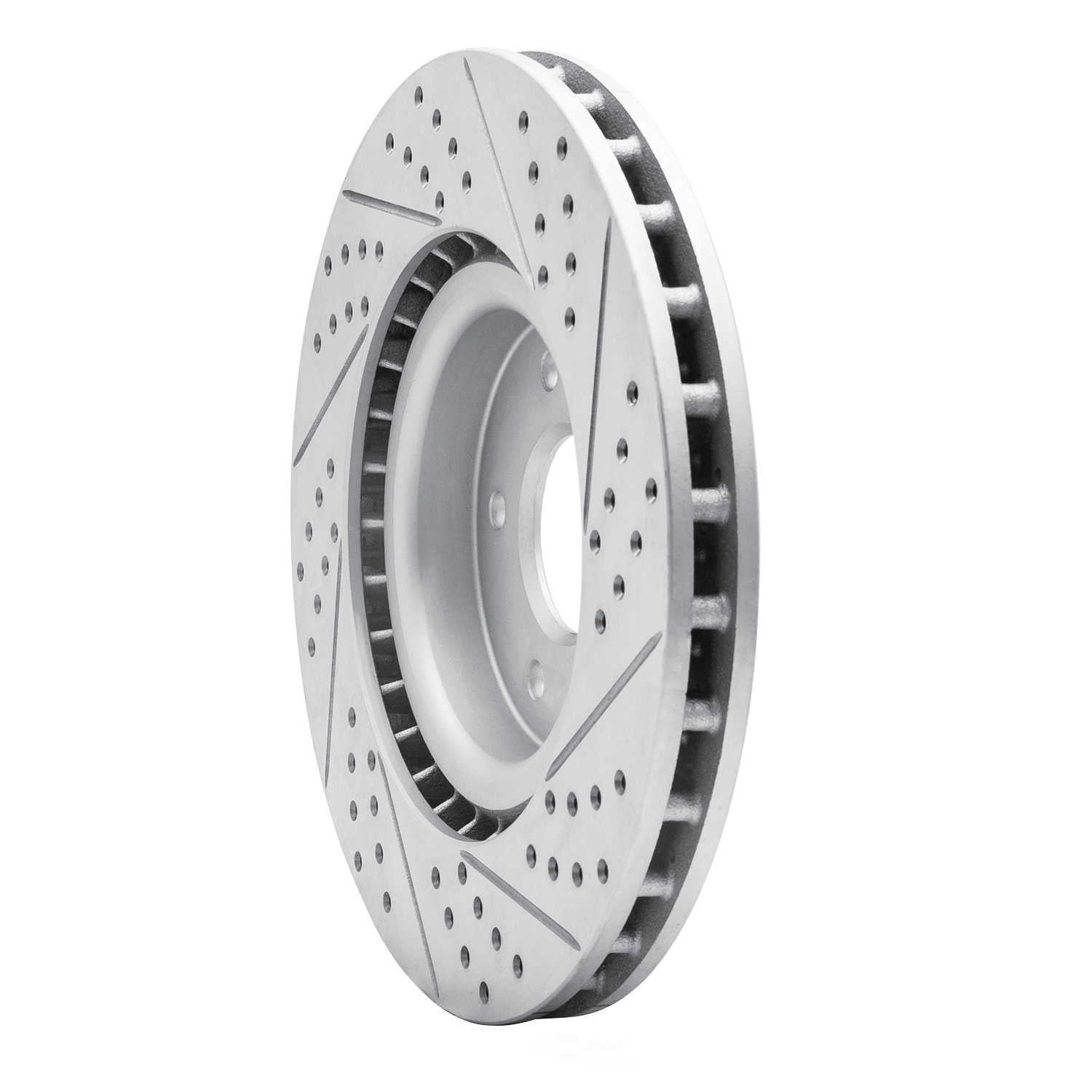 Dynamic Friction Company 830-68008L DFC Geoperformance Rotor - Drilled and Slotted