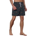 thumbnail image 4 of Lars Amadeus Men's Fruit-printed Drawstring Lightweight Holiday Board Shorts, 4 of 5