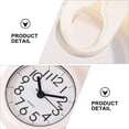 thumbnail image 3 of BRIGHTFUFU Reloj de pared impermeable Reloj de pared silencioso de baño Reloj colgante con ventosa, 3 of 8