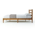 thumbnail image 4 of Camaflexi Mid-Century Full Size Platform Bed - Castanho Finish, 4 of 7