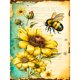 thumbnail image 1 of (A7737) Resina Serie Abstracta Girasol Y 30x40CM, 1 of 9